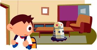 【イラスト】空想家族物語