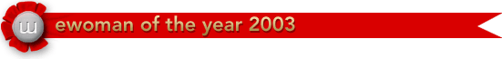 ewoman of the year 2003